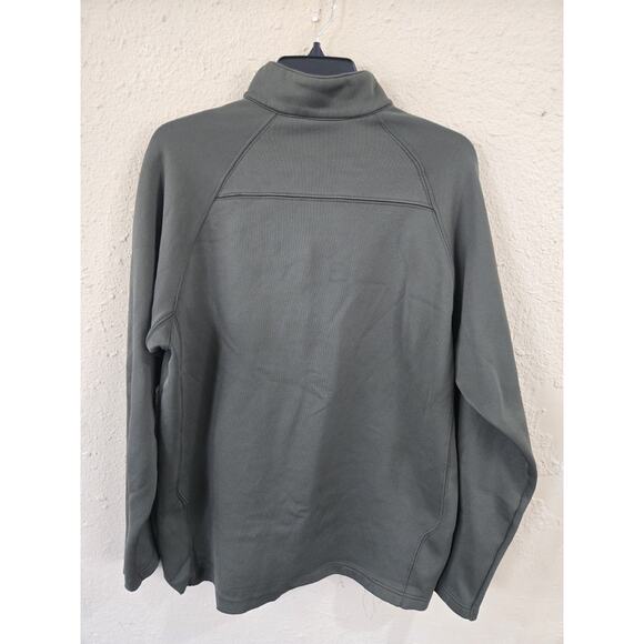 Columbia Fleece 1/4 Zip Mens Quarter Pullover, Olive Green, Size XL - Picture 2 of 5